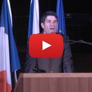 French Ambassador to Israel Addresses Tel Aviv Crowd Regarding Paris Terror Attacks