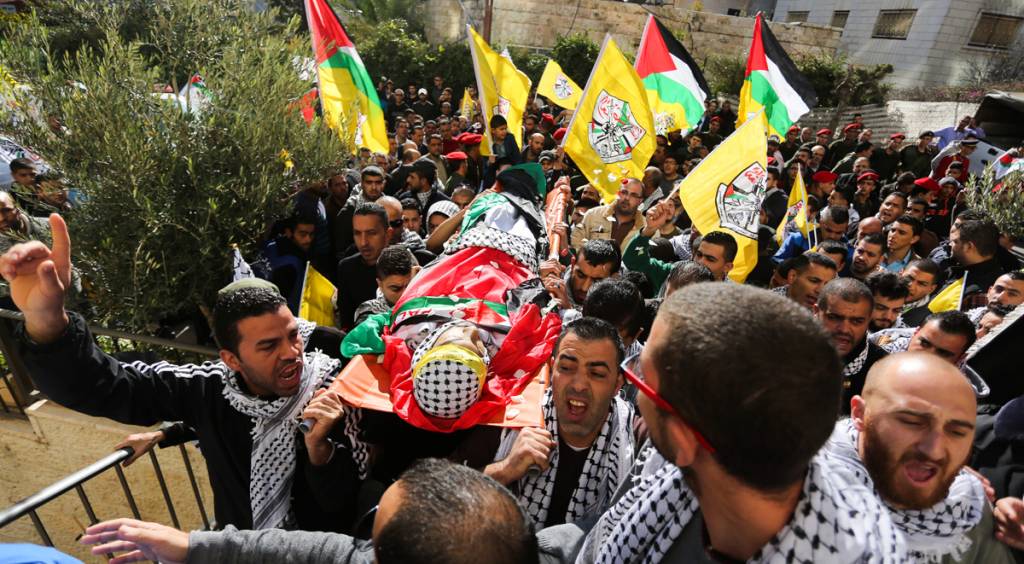 Funeral of Palestinian Terrorist