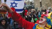 Purim celebrations in Hebron