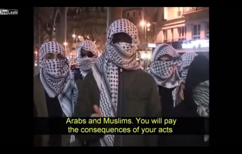 muslim hoodlums in paris