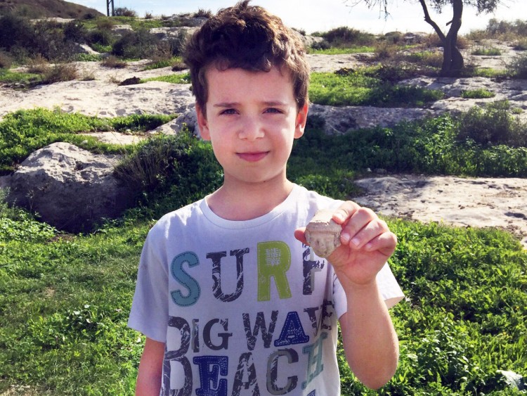 Israeli child makes archaeological discovery