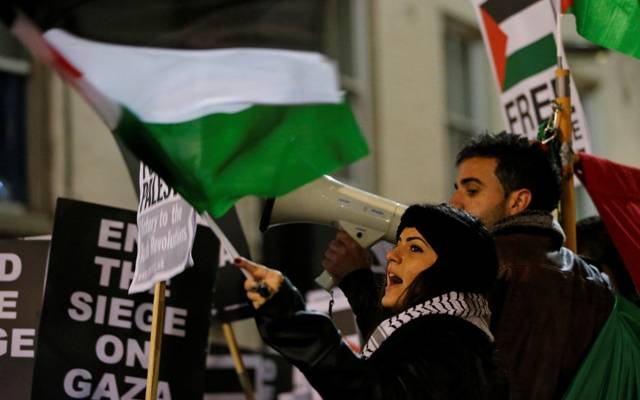 Anti-Israel demo London