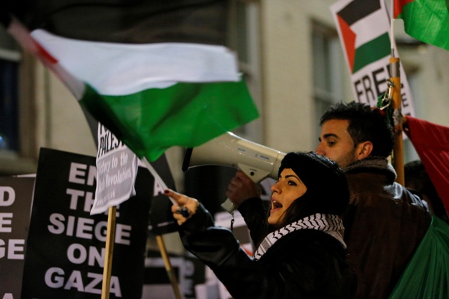 Anti-Israel demo London