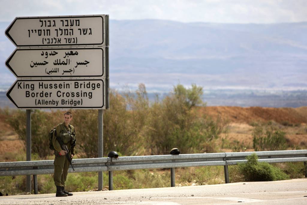 Jordan border crossing