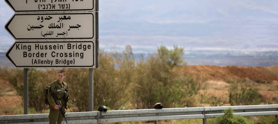 Jordan border crossing