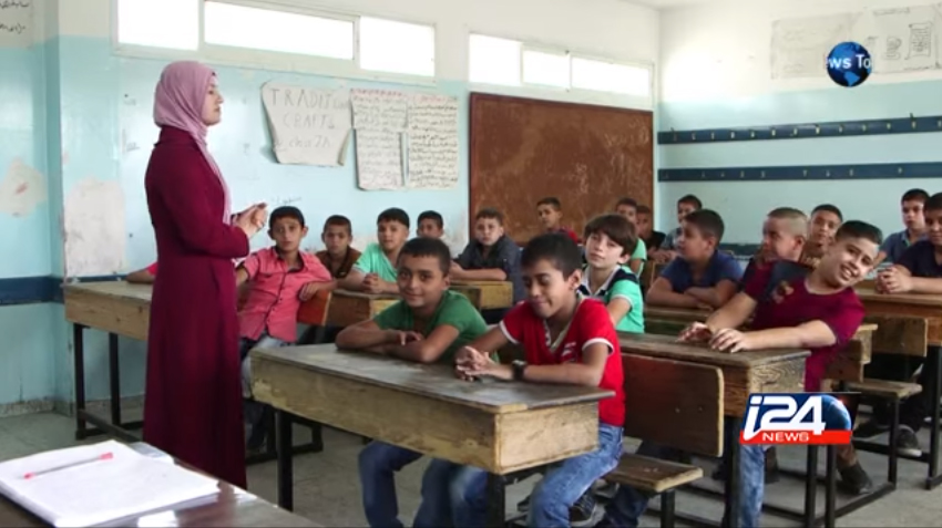 UNRWA Posions the minds of Palestinian Youths teaching hatred of Jews and Israel