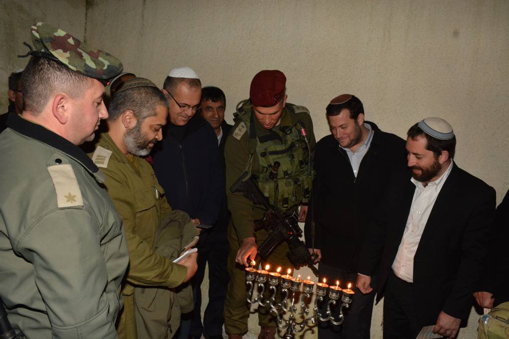 Chanukah at Joshua's Tomb