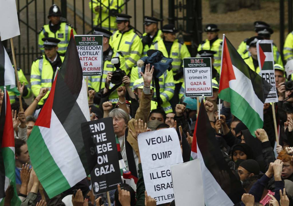 Britain Israel Palestinians