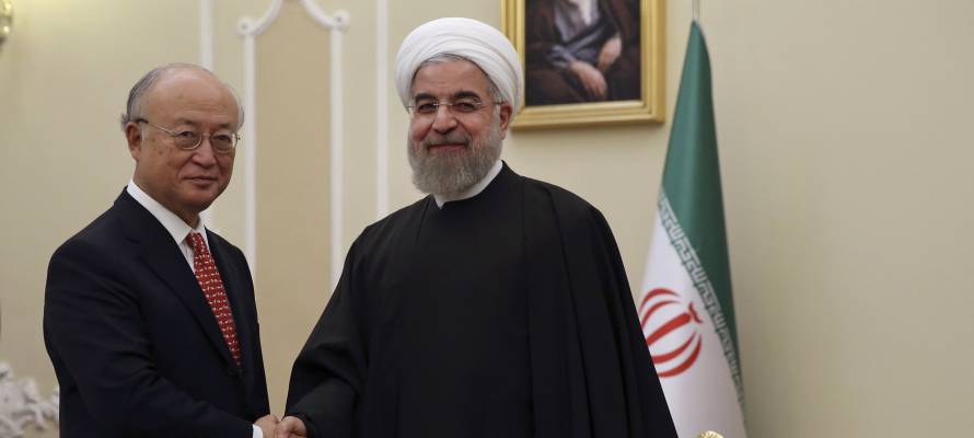 Rouhani, Amano