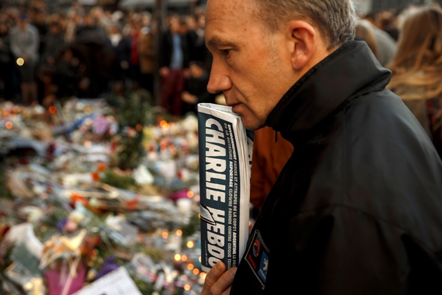 Charlie Hebdo memorial