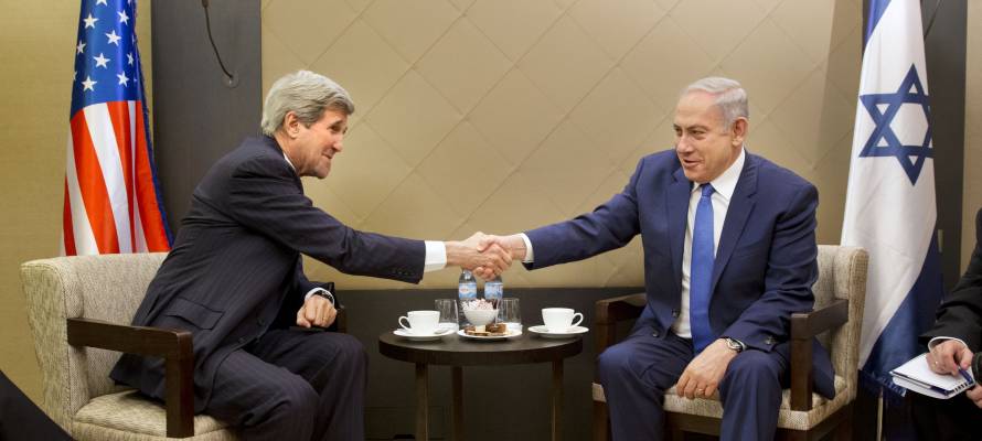 John Kerry, Benjamin Netanyahu