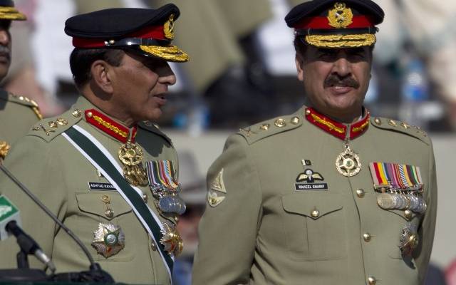 Pakistani army chief Gen. Raheel Sharif