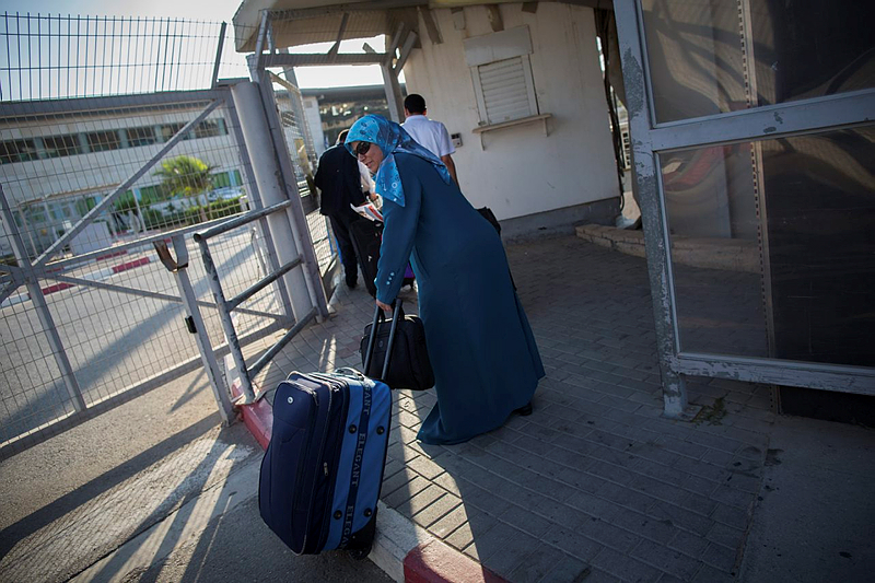 Erez crossing between Israel and Gaza