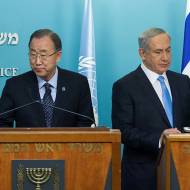 Ban Ki-Moon and Netanyahu