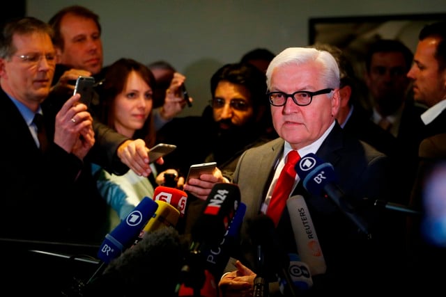 German Foreign Minister Frank-Walter Steinmeier