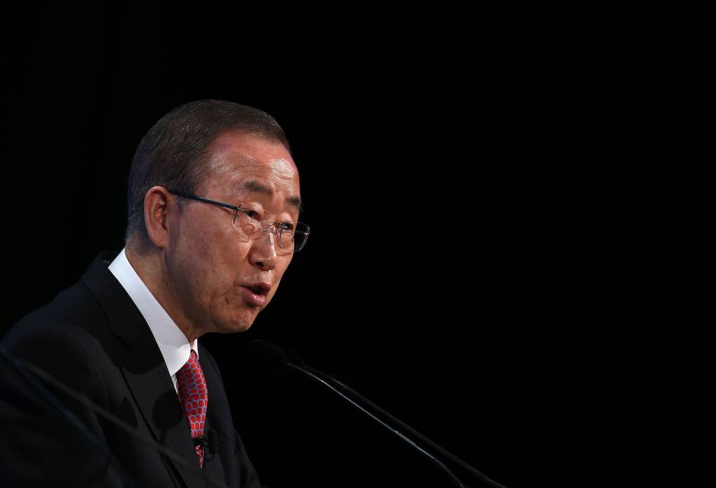 United Nations Secretary General Ban Ki-moon