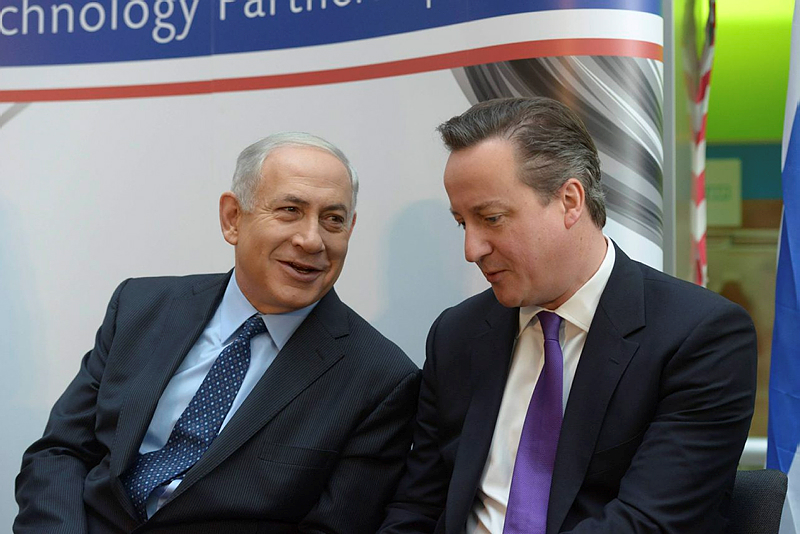 netanyahu and cameron