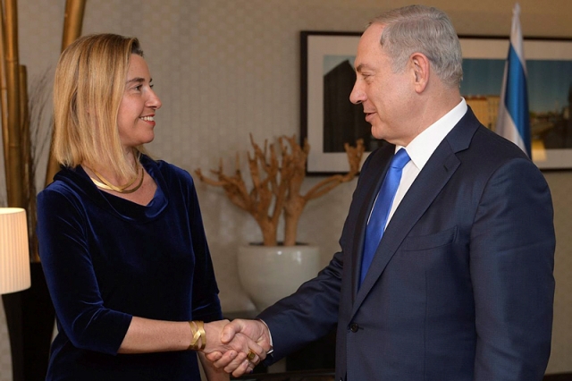 Netanyahu Mogherini