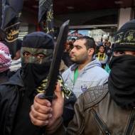 Palestinian terrorists in Gaza