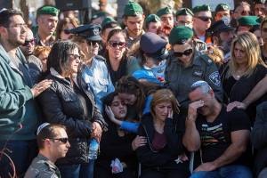 funeral of hadar cohen, terror victim