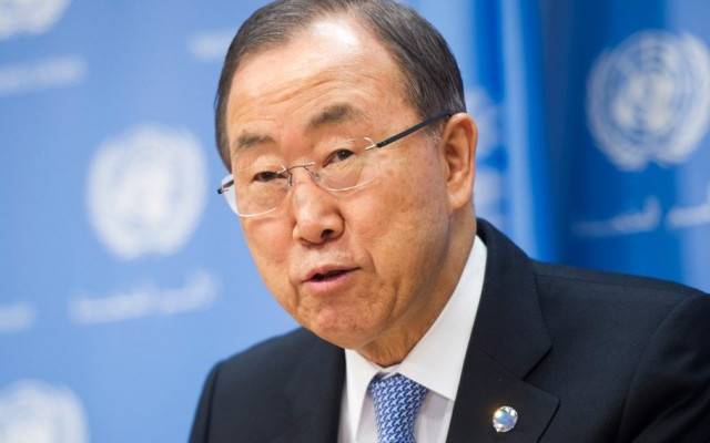 UN Secretary General Ban Ki-moon