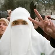 Muslim woman terror