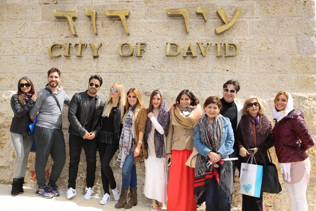 Latino Stars Visit Israel