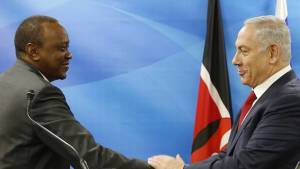 Uhuru Kenyatta and Netanyahu