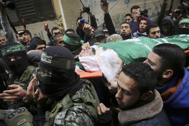 Hamas funeral Gaza