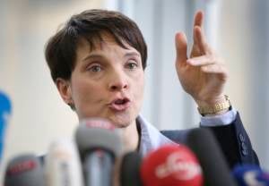 AfD leader Frauke Petry