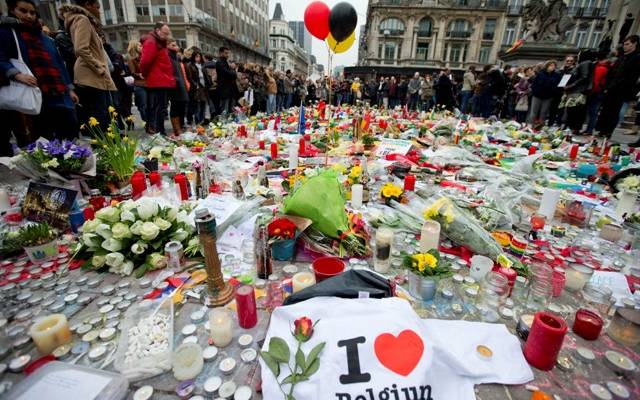 Brussels terror attacks memorial