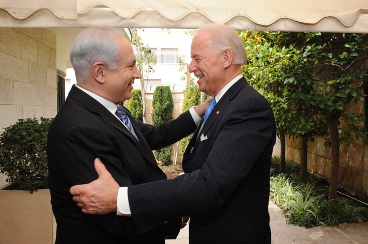 US Vice President Joe Biden in Israel