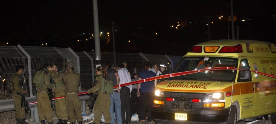 Palestinian terror attack at Route 443