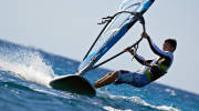 windsurfing