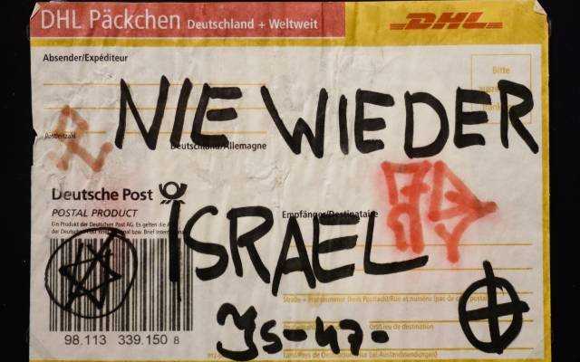 Anti-Semitic sticker