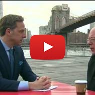 Bernie Sanders and CNN's Jake Tapper