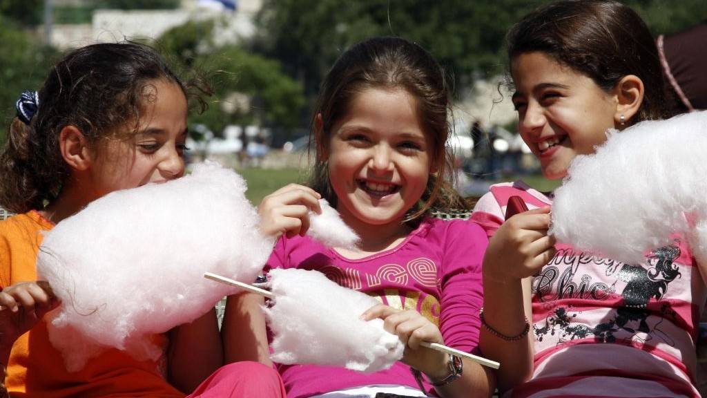 Happy Israeli children