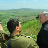 Netanyahu visits Golan Heights