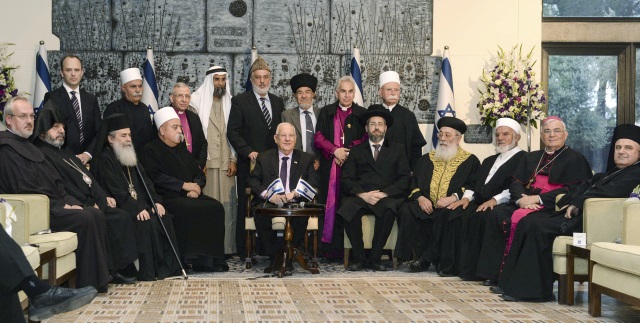 Rivlin Israeli religious leaders
