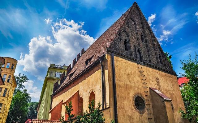 The Old synagogue in the Jewish Quarter of Prague