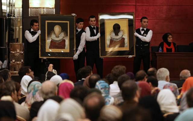 Iran art auction