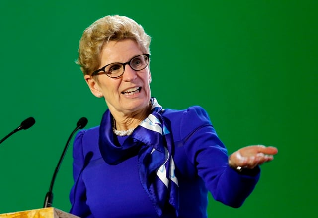 Ontario Premier Kathleen Wynne