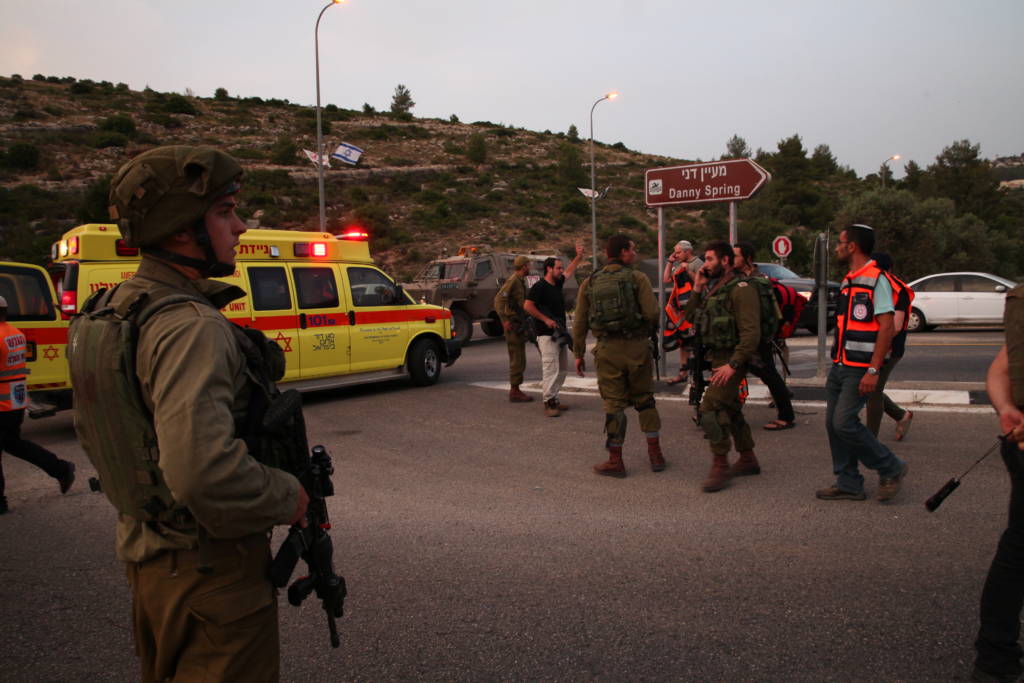 terror attack in Binyamin region of Samaria