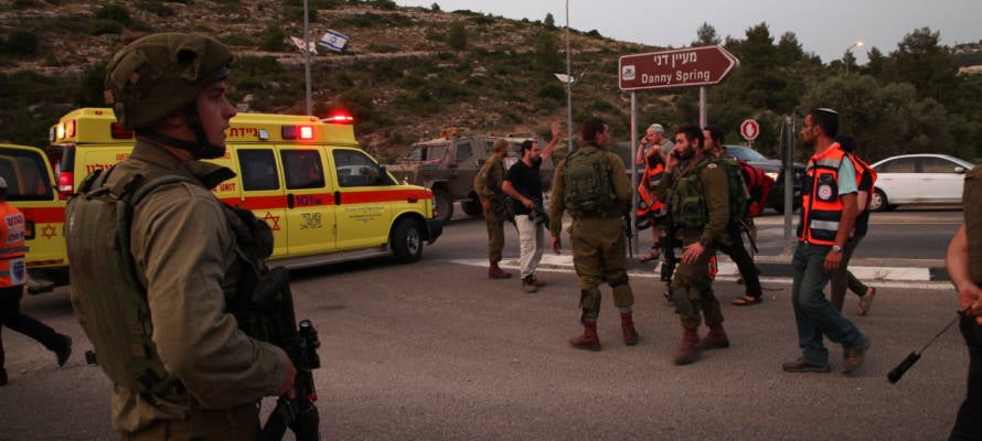 terror attack in Binyamin region of Samaria