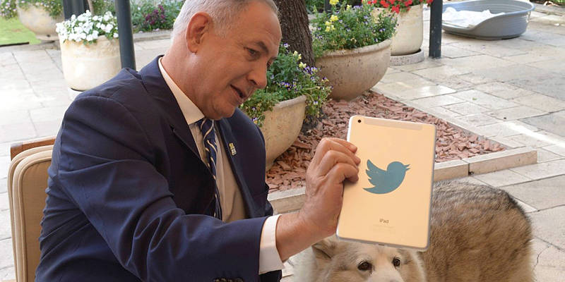 Netanyahu on Twitter