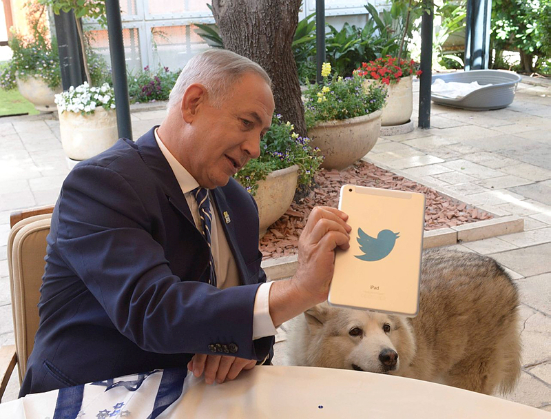 Netanyahu on Twitter