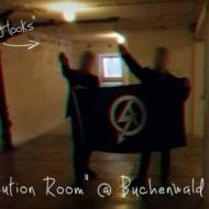 Hitler salute Buchenwald
