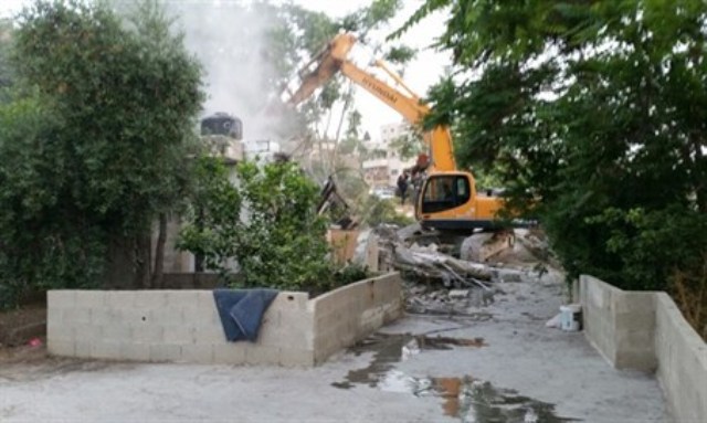 Regavim home demolition