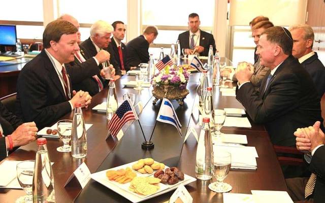 Congressmen at the Knesset