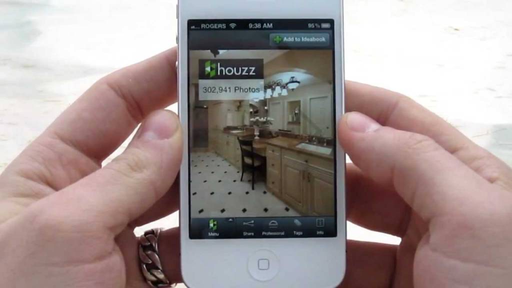 Houzz Israeli app